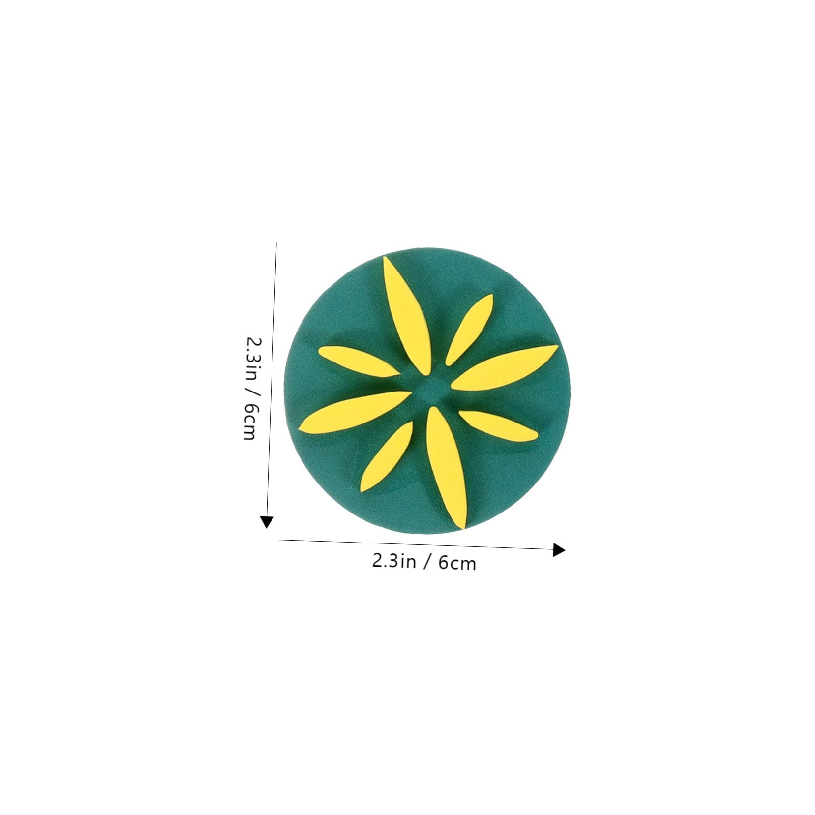 ERINGOGO 6Pcs Sponge Stampers for Painting Fun Early Learning Art Supplies Easy to Clean Drawing Sponges for Creative Activities