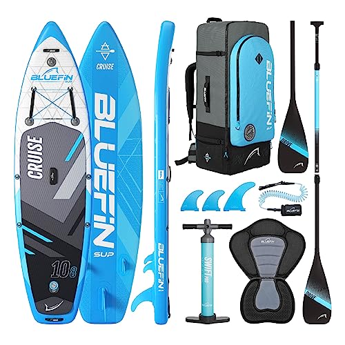 Bluefin SUP Cruise 10'8 Planche à pagaie avec siège kayak