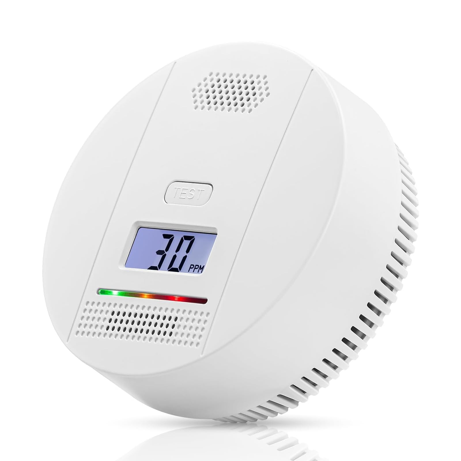 Leak Detector with Simple Carbon Monoxide Tester Concentration Meter ABS Toxic Detection