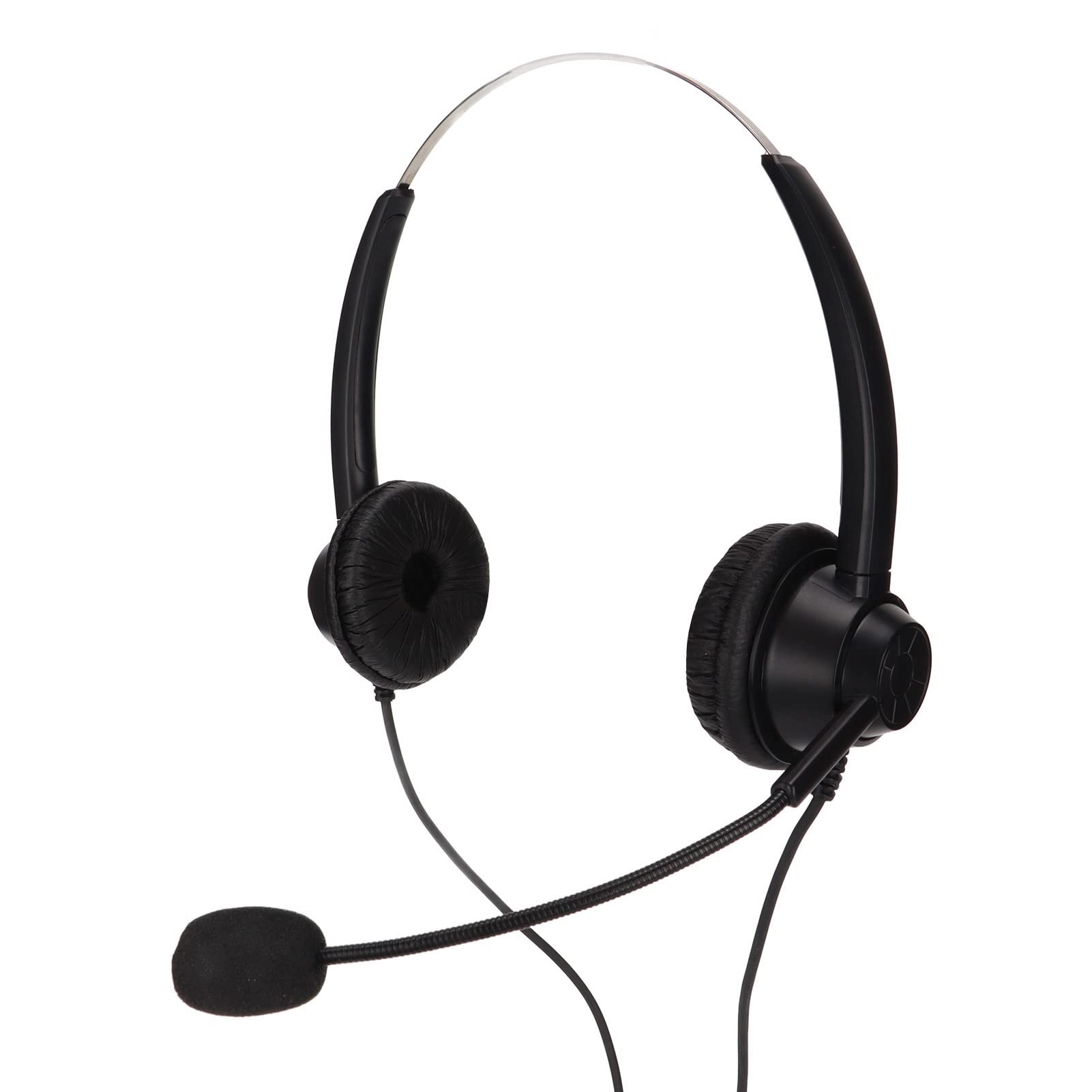 H360D-RJ9-U900 Noise Cancelling Business-Kundendienst-Kopfhörer, Festnetz-VOIP-Telefon-Headset mit Mikrofon, USB-Soundkarte