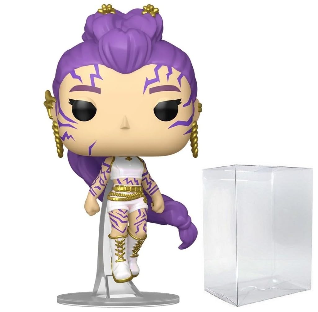 POP Funko Anime: Kpop Demon Hunters - Rumi Vinyl Figure | Inseguimento fosforescente, fornito con custodia protettiva compatibile