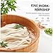 BRIGHTFUFU 2Pcs Wooden Sushi Rice Storage Bowl Hangiri Sushi Rice Mixing Holder and Storage for Sushi Making and Preparation