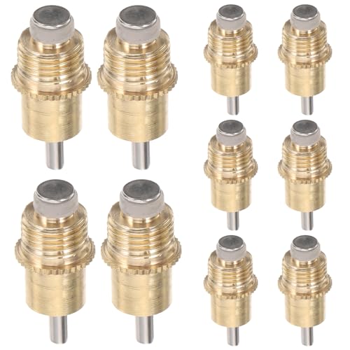 BESTonZON 10Pcs Automatic Rabbit Water Feeder Copper Nipple Drinker with Leak Protection Easy Maintenance Rabbit Watering System for Animals for Cages and