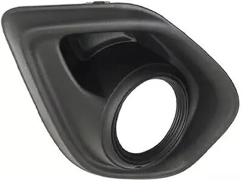 Front Bumper Fog Light Lamp Trim Cover Frame Foglamp Lid Bezel Cap,Compatible for Mitsubishi Outlander Sport RVR/ASX 2013 2014 20151pc Right Black