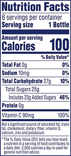 Image of Ocean Spray 100% Juice Cran Tropical, 10 Ounce Bottles (4 x Pack of 6)