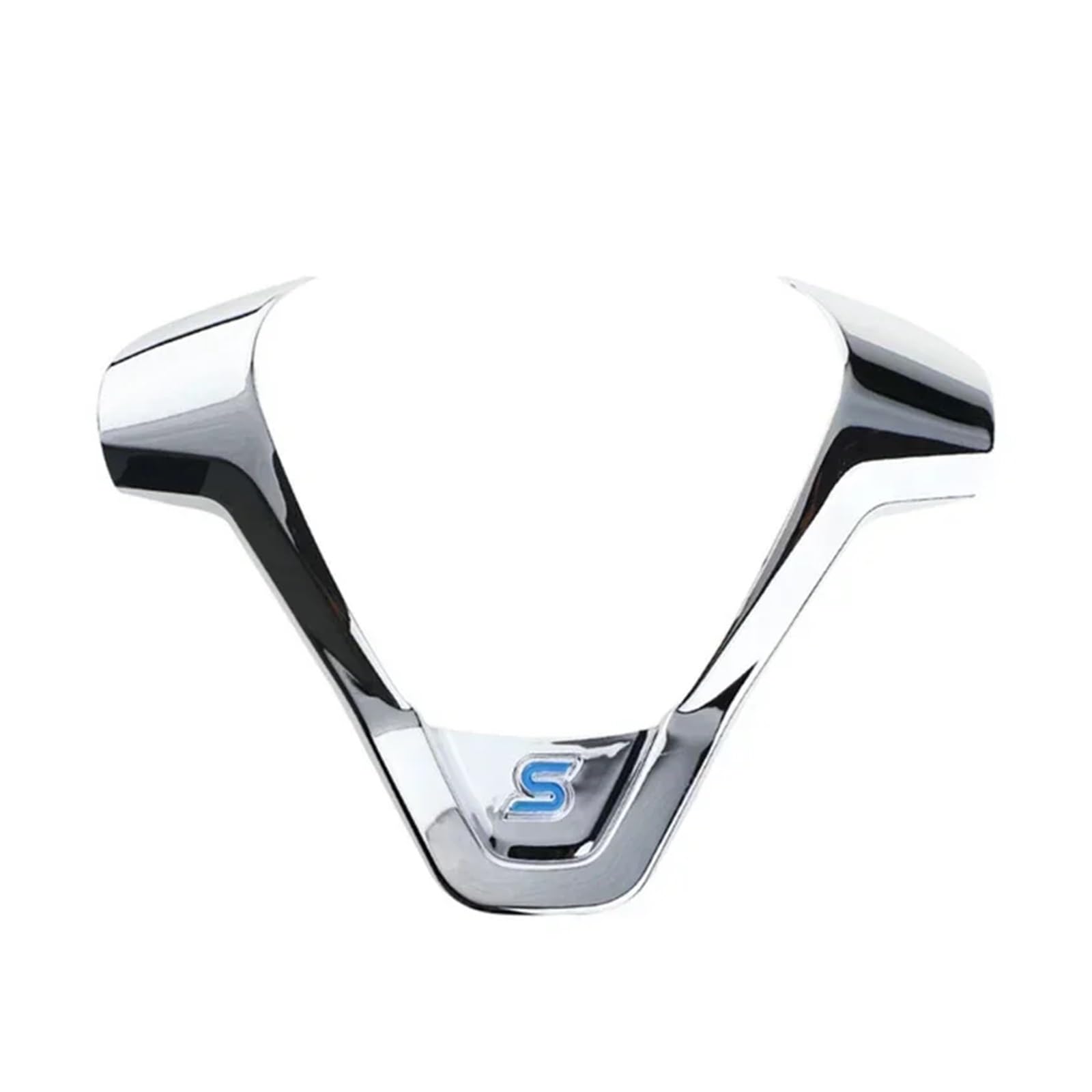 QBKGMEWCA Car Cover Trim Decorative Sticker Compatible for F Fiesta MK7 Ecosport Figo B-MAX KA+ Car Accessories(Mirror Blue)