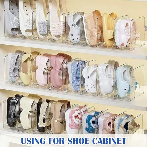 Elezeal 2pcs Clear Acrylic Magazine Holder, Desktop File Organizer Thick File Sorter Book Holder for Bottle Tray, Kitchen Lid Organizer, Small Handbag Clutch Bag Divider, Purse Stand Rack - Cosy Home Interiors Elezeal 2pcs Clear Acrylic Magazine Holder, Desktop File Organizer Thick File Sorter Book Holder for Bottle Tray, Kitchen Lid Organizer, Small Handbag Clutch Bag Divider, Purse Stand Rack - Image 7