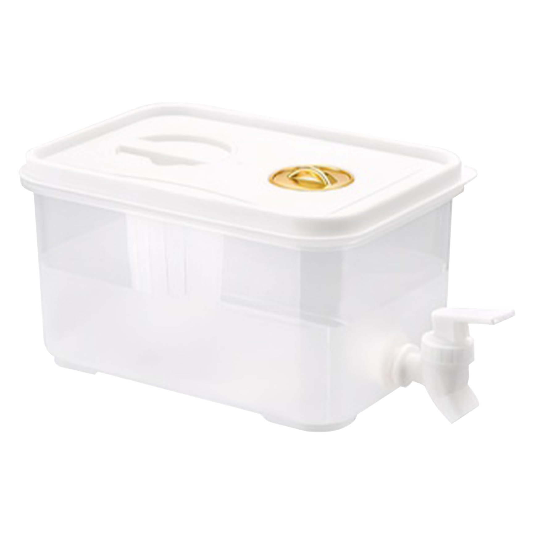 Distributeur de boissons pour réfrigérateur, distributeur de boissons 10l avec robinet et filtre, distributeur de boissons en plastique avec couvercle étanche, distributeur de boissons glacées