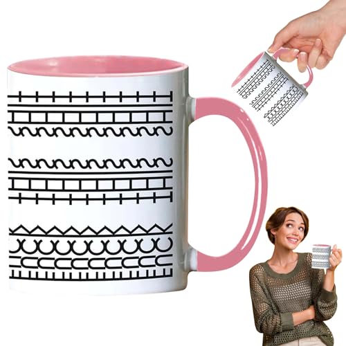 Lustige Fck Tis Sit Tasse mit Versteckter Botschaft Humorvoller Keramik Kaffeebecher Kreative Trinktasse für Arbeit Büro & als Witziges Geschenk für Kollegen Freunde & Kaffeeliebhaber