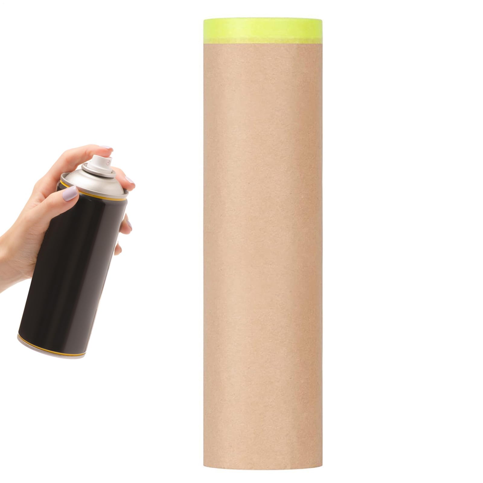 Papel De Enmascaramiento Automotriz - Hoja De Protección De Pintura Para | Coches, Rollo De Cubierta Del Vehículo, Papel De Protección Exterior | Accesorio Para Proteger De Inútiles Pesados Pe