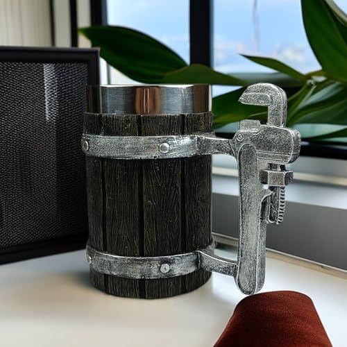Tasse à bière avec poignée ergonomique | Isolation pour camping