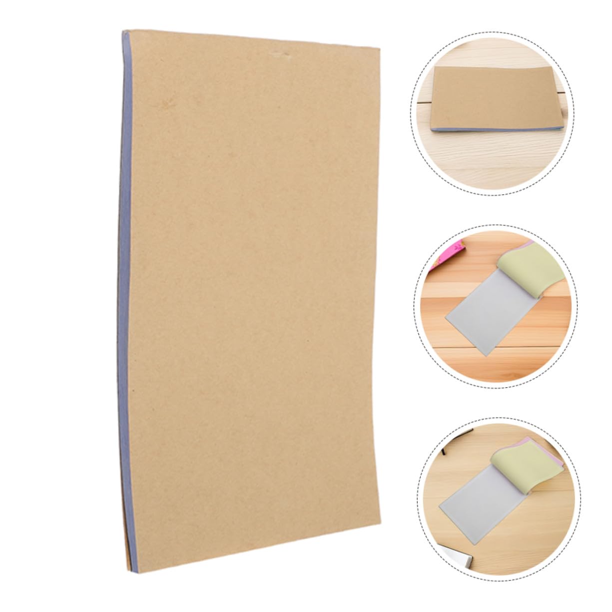 PLAFOPE 10 Pezzi Notebook Carbonio Carta Kraft per Duplicati Precisi Multipli per Ufficio Contabilità e Gestione Ordini