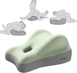 2026 Upgrade for Arcova Sweet Spot Pillow, 27° Angle Perfect Position, Memory Foam Wedge Cushion, Stomach Laying Support Pillow, Couples Deep Support Pillow (Green)