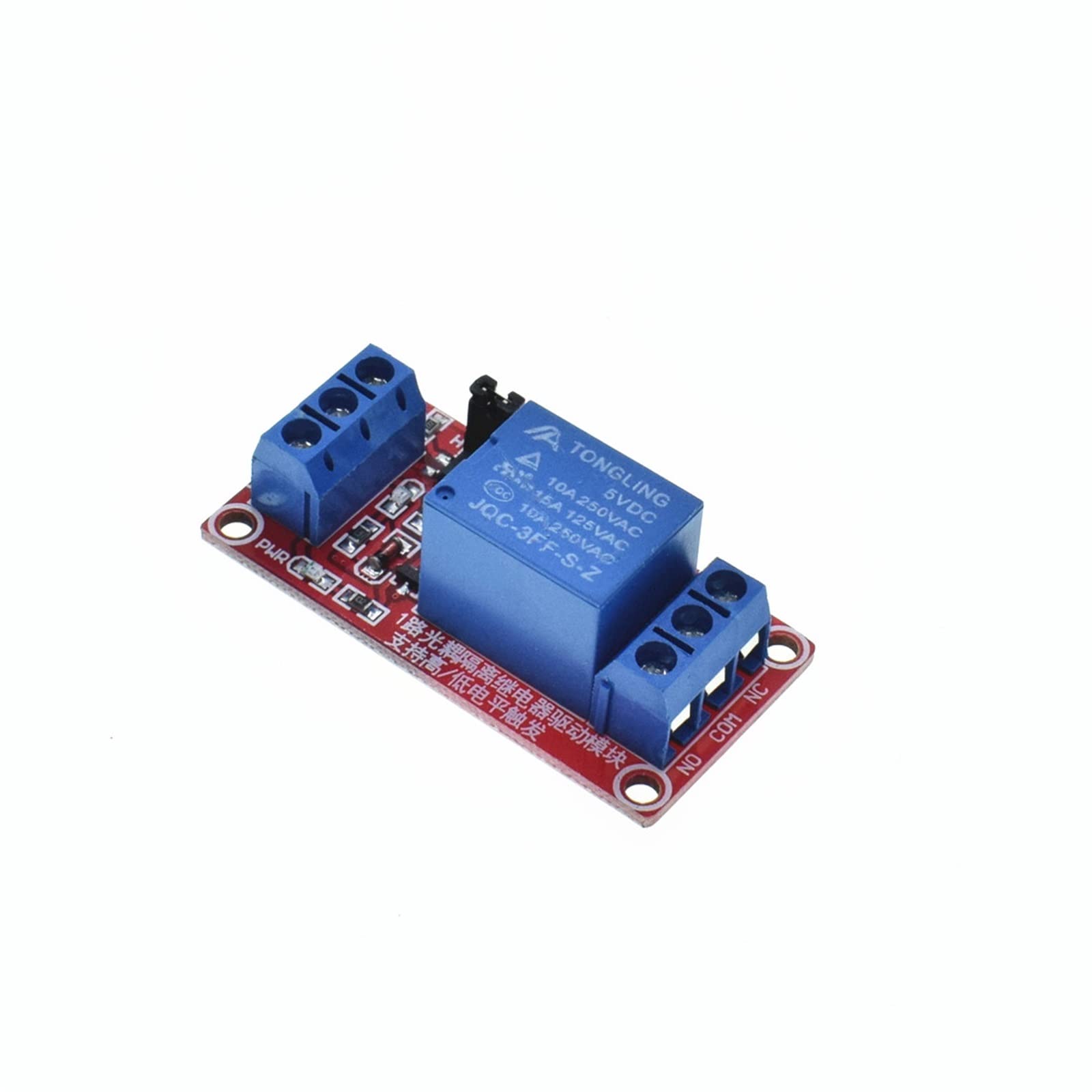 Aqhyebnsr One Color One 1 Channel Relay Module 5V 12V 24V High And Low Level Trigger Control With Optocoupler