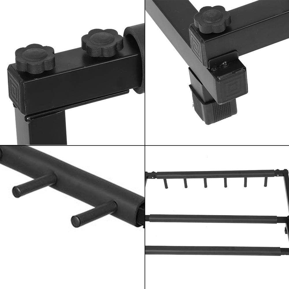 Soporte de pie para 5 guitarras (para 5 guitarras)