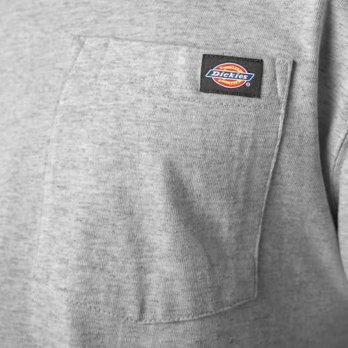 Image of Dickies Men's Heavyweight Heathered Short Sleeve Pocket T-Shirt