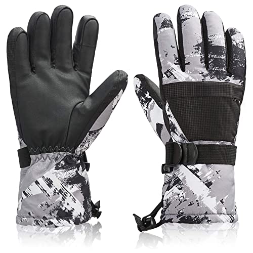 OOZi Skihandschuhe Herren/Damen - Wasserdicht & Atmungsaktiv Für Winter-Sport