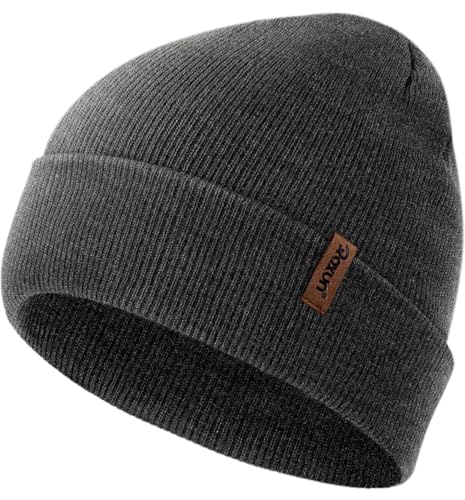 Image of ROXUN Beanie for Men /Women Winter Hat Soft Warm Unisex Skull Stocking Cap | cuffed beanie,stretch-knit fit ,suits daily wear,hiking, skiing cycling