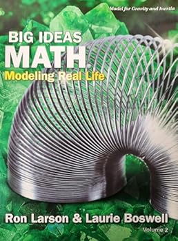 Hardcover Big Ideas Math: Modeling Real Life - (Grade K) Student Edition (Volume 2) Book