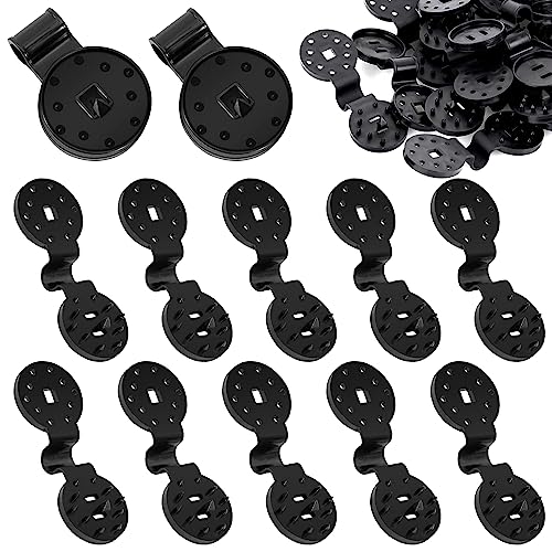 46 Pezzi Clip in Plastica per Rete Parasole, Clip