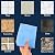 Professional Microfiber Sealer Applicator Pad – The Perfect Tool to Apply Sealer to All Natural Stone and Tile Like Marble, Granite, Concrete & Slate (Blue)