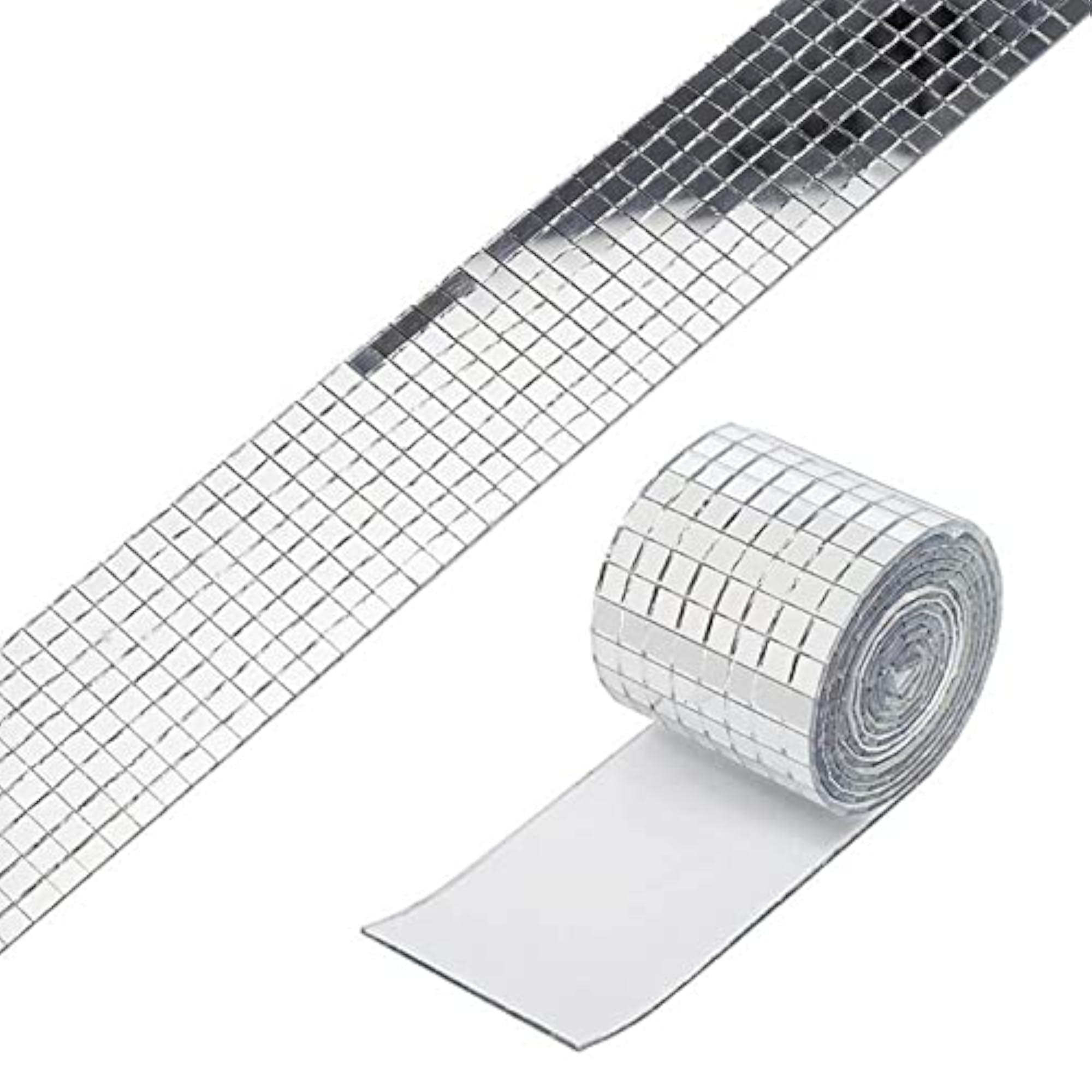 Mini Disco Ball Mirror Tiles for Craft Making, 10mm x 10mm