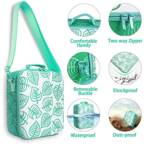 image for AOPUTTRIVER Portable Carrying Case for Nintendo Switch Console and Acc