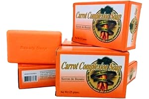 Nourishing Carrot Complexion Soap Trio - Radiance Boosting Formula for Luminous Skin