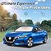 PAIMOHO Windshield Sun Shade for Nissan Sentra 2020 2021 2022 2023 2024 2025, Car Front Window Sunshade with 240T Sun Visor Protector Blocks UV Rays Heat Sun Shield Accessories