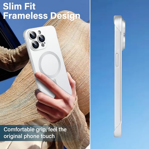Coque iPhone 15 Pro mince polycarbonate mat compatible MagSafe