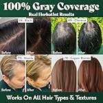 Herbatint Permanent Hair Dye For Women - 2N Brown - For Up To 100% Gray Coverage of Resistant Gray Hair - Ammonia-Free, Alcohol-Free & Vegan - Salon Influenced Hair color 5.75 fl oz - Image 4