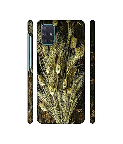 Image of Amazon Brand - Solimo Designer Wheat Plants 3D Printed Hard Back Case Mobile Cover for Samsung Galaxy A51