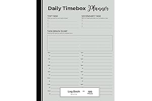 Daily Timebox Planner: Unleash Productivity with Timeboxing