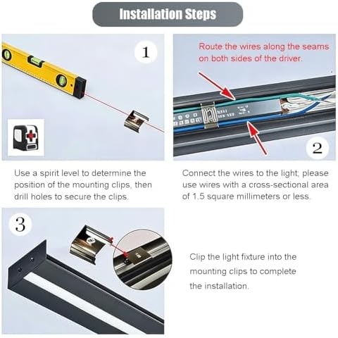 LED Motion Sensor Stair Lights, Wall-Mounted Luminous Illumination for Indoor & Outdoor Steps, Durable Aluminum Alloy Railing, 300cm/9.8ft Black & White Lighting