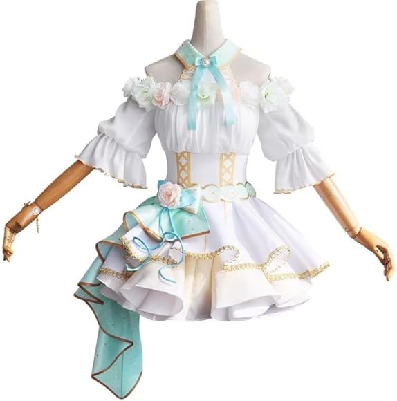 Amazon.co.jp: [Sagapo] ラブライブ！コスプレ衣装 フラワーフェスティバル編 花の女神 覚醒後 コスプレ仮装  絢瀬絵里/星空凛/高坂穂乃果/園田海未/西木野真姫/小泉花陽/矢澤にこ/南ことり/東條希 全員 衣装 舞台服 学園祭 撮影用 ステージ 変装  cosplay コスチューム