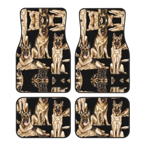 Tapis de voiture berger allemand pour remplacer vos protections usées de berline et SUV