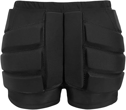Miniatura 3 de Topeter Pantalones cortos protectores acolchados para patinaje, pantalones cortos de impacto de snowboard para esquí, almohadillas protectoras de
