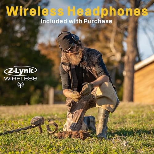 Image of Garrett AT Max Jase Robertson Signature Edition - Waterproof to 10ft, Z-Lynk Wireless, Iron Audio, Adjustable Threshold, Includes MS-3 Headphones & Duck Call
