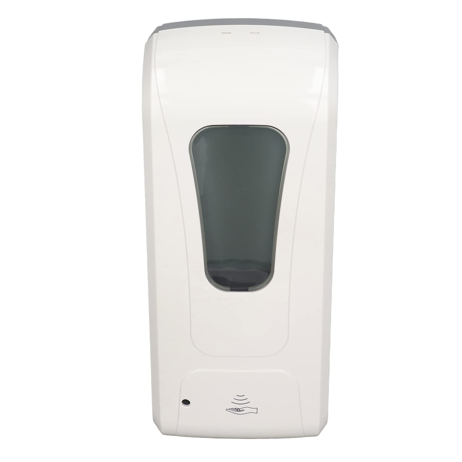 AUNMAS Automatischer Schaumspender, ABS, Berührungslos Schäumender Handseifenspender, 1000 Ml, Wandmontage, Manuelles Nachfülldesign, Transparentes Fenster, Auslaufsicher, für Badezimmer, Küche,
