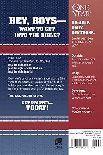 The One Year Book of Devotions for Boys - Image 2