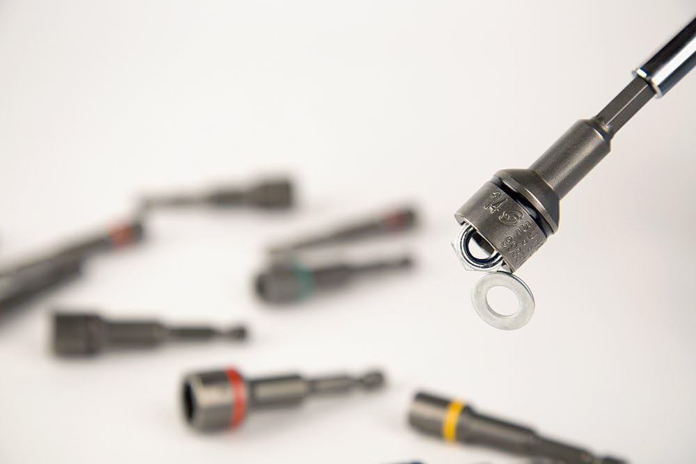 SUNEX TOOLS 9933 14Piece Impact Ready Magnetic Nut Setters Set (SAE/Mm),