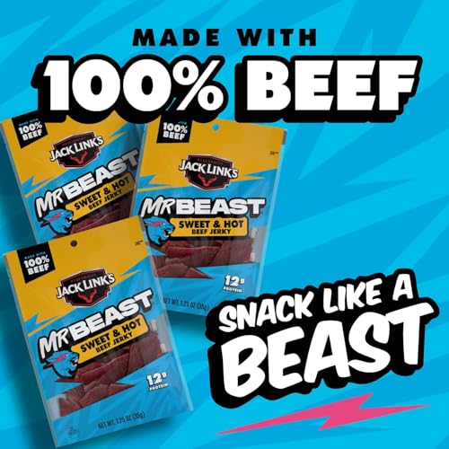 Jack Link's MrBeast Sweet & Hot Beef Jerky - (10 Pack) 1.25 oz - image 5