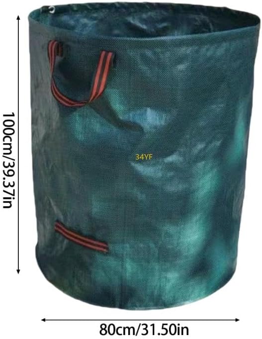 Reusable Yard Waste Bags Lawn Garden Bags With Reinforced Carry Handles