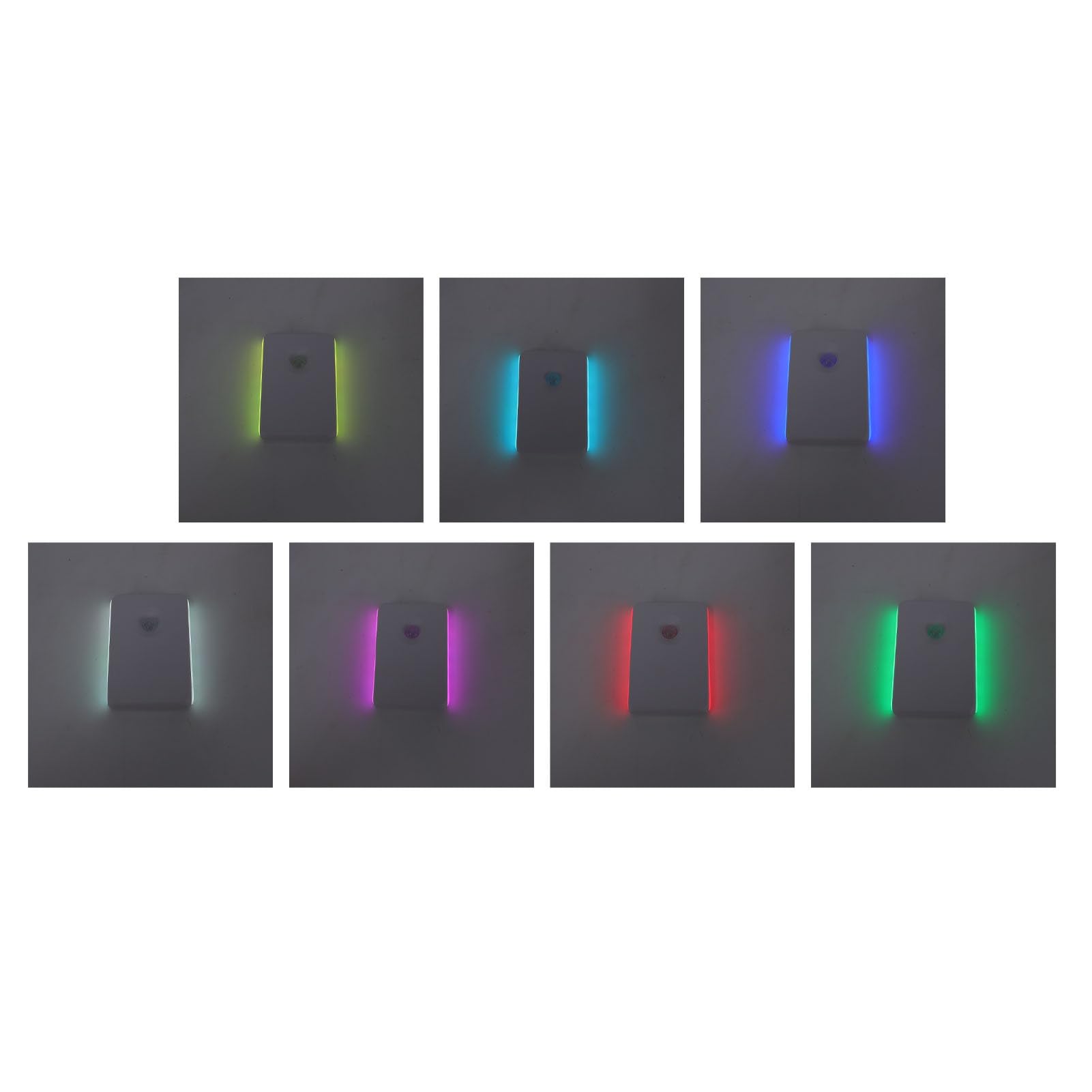Marhynchus Luce Notturna Ricaricabile con Sensore di Movimento, | 1 batteria ricaricabile, illuminazione soffusa, 7 colori, rileva il movimento