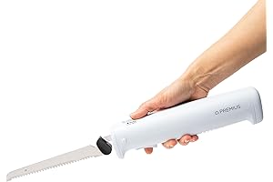 Professional Cordless Rechargeable Electric Knife with Reciprocating Stainless-Steel Blades