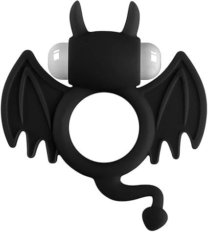 Dchaochao Bat Vibrador impermeable estimulación pene anillo ...