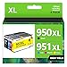 Produktbild Glliter 950 XL 951XL Druckerpatronen für HP 951XL Multipack Kompatible für HP Officejet Pro 8600 Patronen für HP Officejet Pro 8620 8610 Patronen (Schwarz Cyan Magenta Gelb, 4er-Pack)