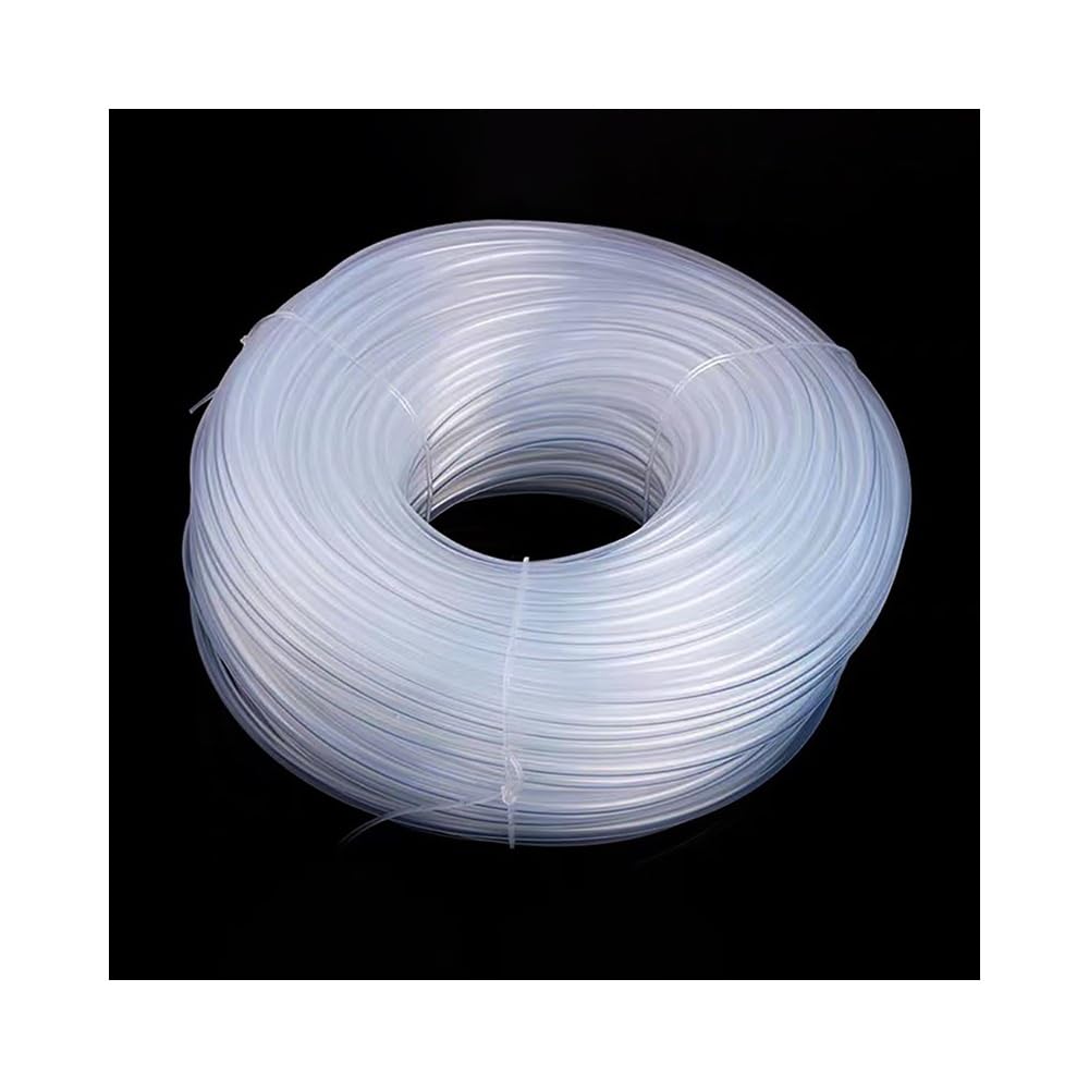 Tubo De Silicona Transparente De Grado Alimenticio Manguera De Goma De Silicona Transparente Flexible No Tóxico Inodoro For Uso Doméstico (Longitud 5 M)(ID 12mmx18mm OD)