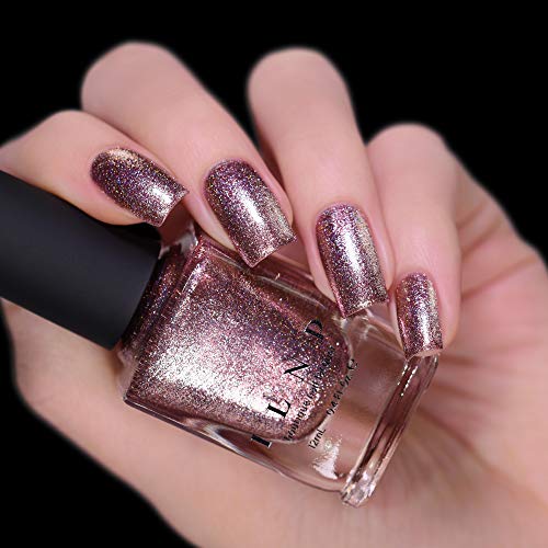 Image of ILNP Olivia - Chocolate-Rose Holographic Ultra Metallic Nail Polish
