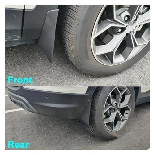 Guardabarros Suzuki S-Presso GLX FL 2019-2025 kit de aletas protectoras de plastico negro 6